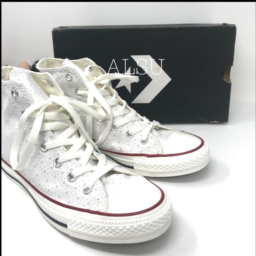 Converse Ctas High Top Garnet White Star W AUTHENT - Picture 6 of 8